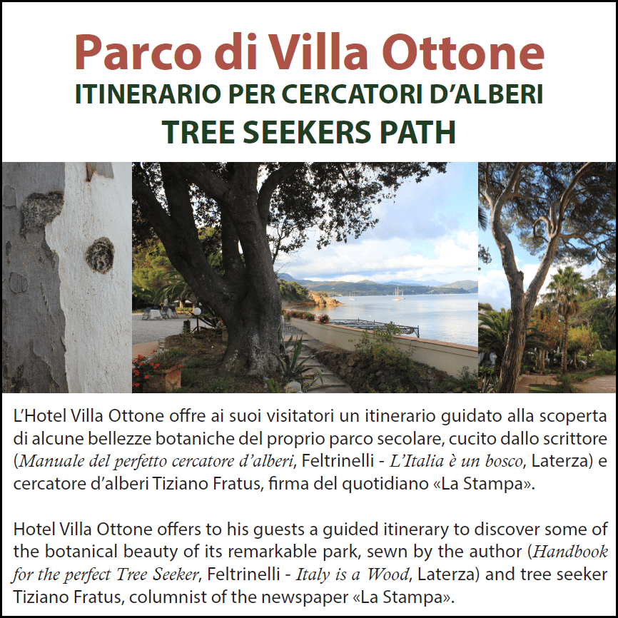 Percorso botanico nel parco di Villa Ottone a&nbsp;Portoferraio