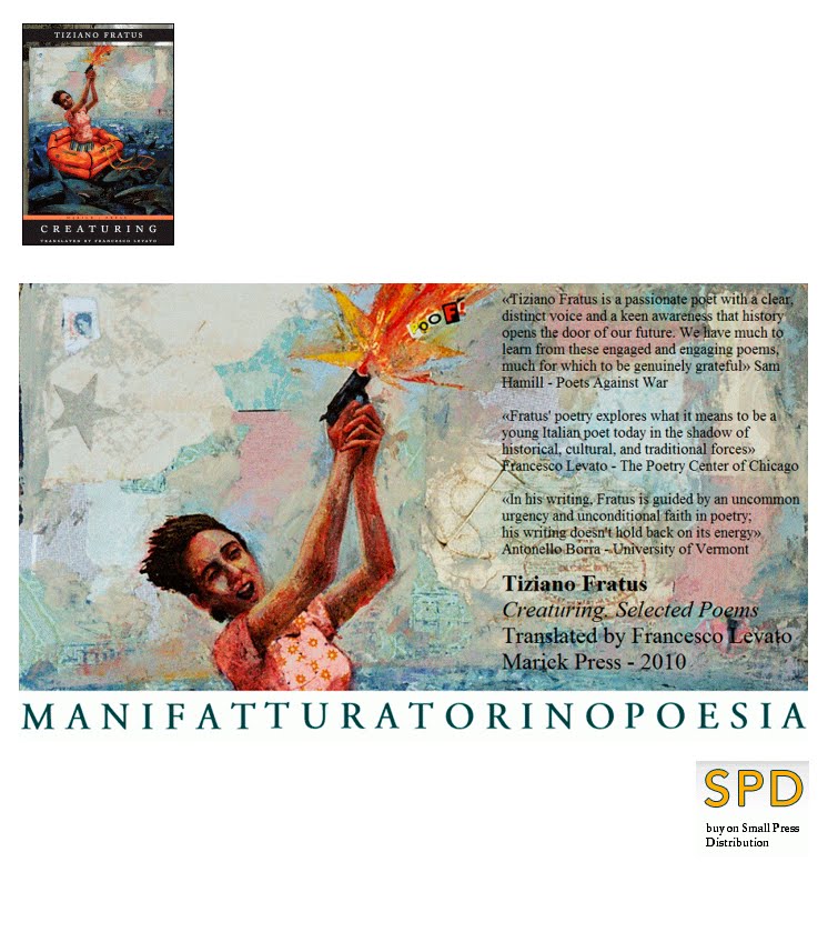 “Creaturing”: la poesia di Tiziano Fratus negli Stati&nbsp;Uniti