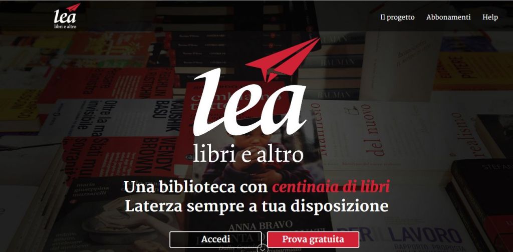 Apre LEA – La biblioteca online di&nbsp;Laterza