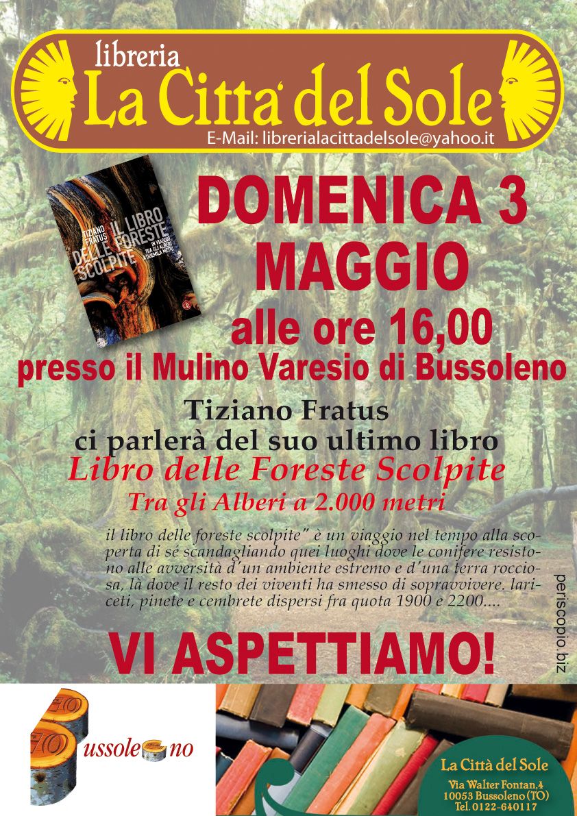 Domenica 3 maggio al Mulino Varesio di Bussoleno&nbsp;(TO)