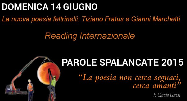 Domenica 14 giugno al Festival Internazionale di Poesia di&nbsp;Genova
