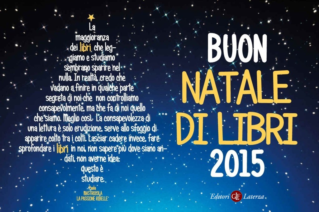 A ciascuno il suo Laterza: Buon Natale&nbsp;2015!