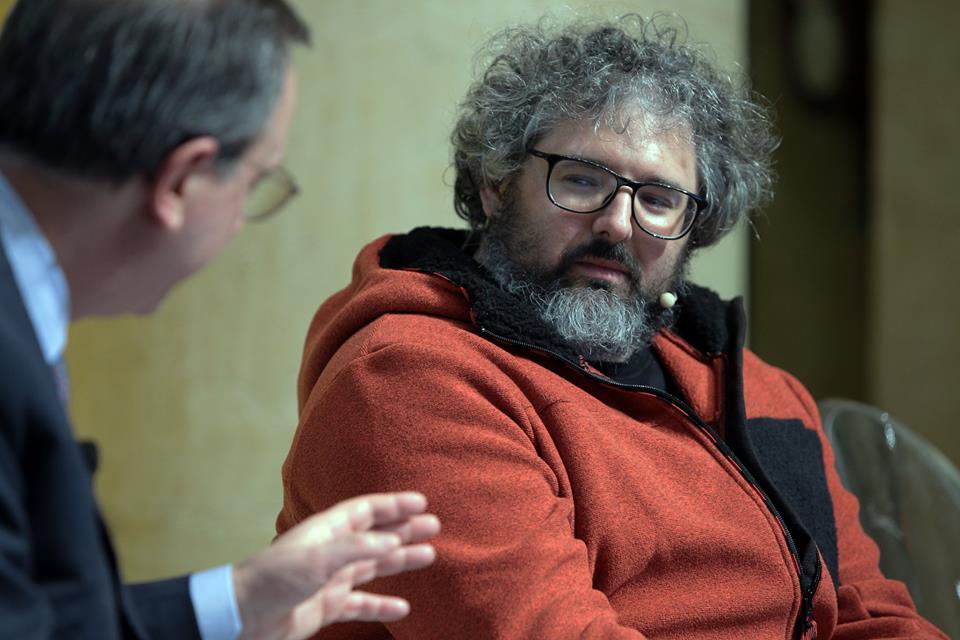 Due scatti da Ritratti di Poesia a&nbsp;Roma