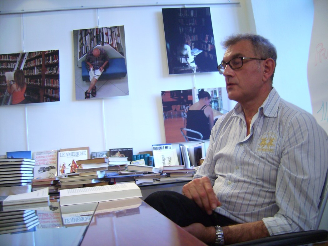 Una delle voci di Torino Poesia: il novarese Gianni Marchetti.