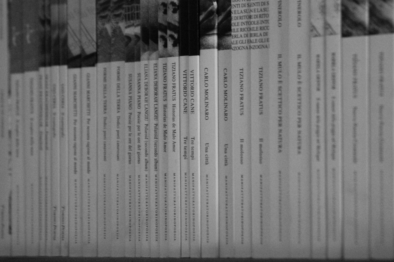 <span style="color: #008080;">I titoli delle edizioni Manifattura Torino Poesia: essenzialità ed eleganza.</span>