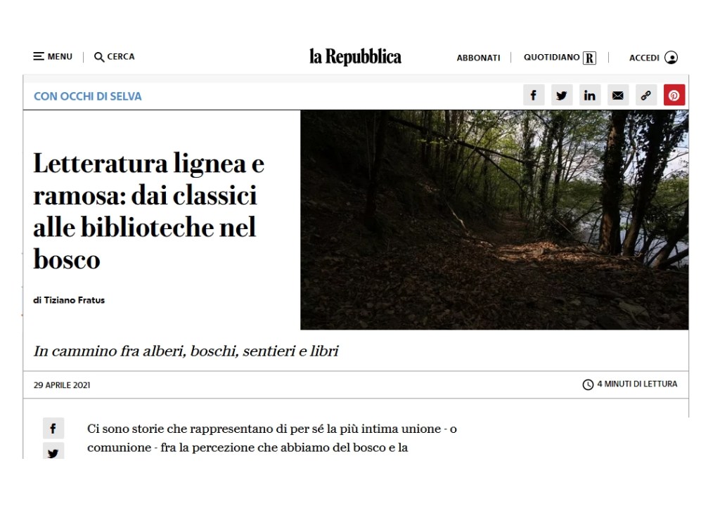 Letteratura lignea e&nbsp;ramosa